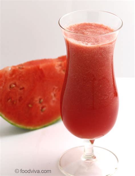 Watermelon Juice Recipe - Thirst Quencher Low Calorie Fruit Juice