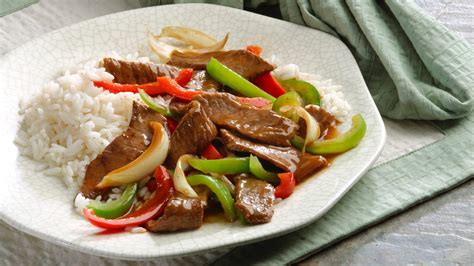 Peppered Steak and Rice – 99easyrecipes