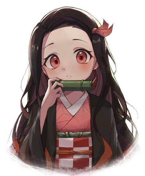 Blushing Nezuko : r/Nezuko