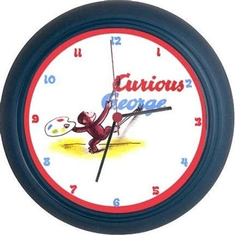 CURIOUS GEORGE WALL CLOCK