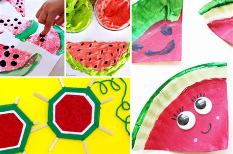 🍉 31 August Crafts for Kids