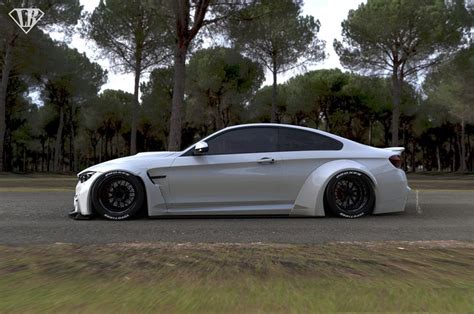 BMW M4 Liberty Walk Body kit - Meduza Design Ltd