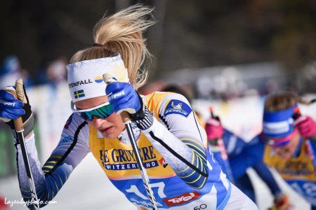 A star is born: this is Sweden’s Frida Karlsson. (Photo: John Lazenby) – FasterSkier.com