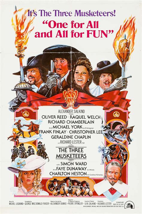 The Three Musketeers (1973) - Posters — The Movie Database (TMDB)