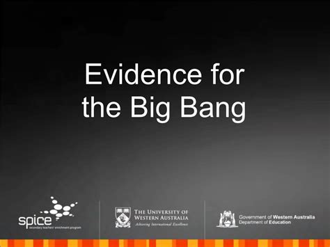 Evidence for Big Bang Theory - DocsLib