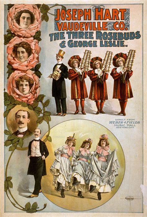 Vaudeville Poster, C1899 Painting by Granger | Fine Art America