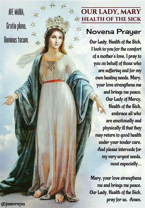 Pin by Ana StPaul on My Catholic Faith | Novena prayers, Catholic prayer for healing, Prayers to ...