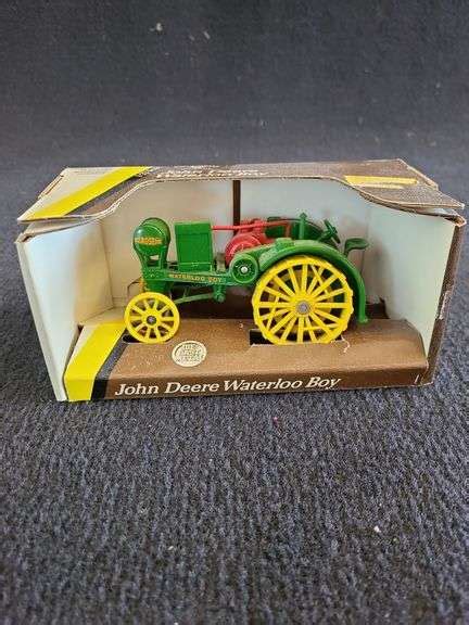 John Deere Waterloo Boy Tractor, 1/32 Scale, NIB - Schmid Auction