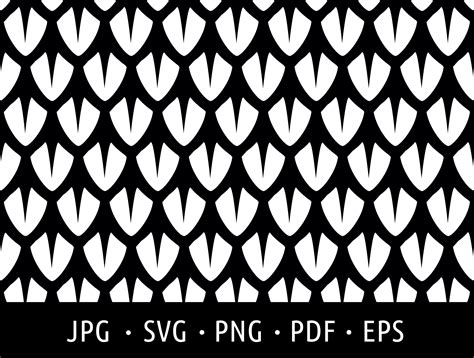 Dragon Scales SVG, Seamless Pattern Svg, Mermaid Scales Svg, Digital ...