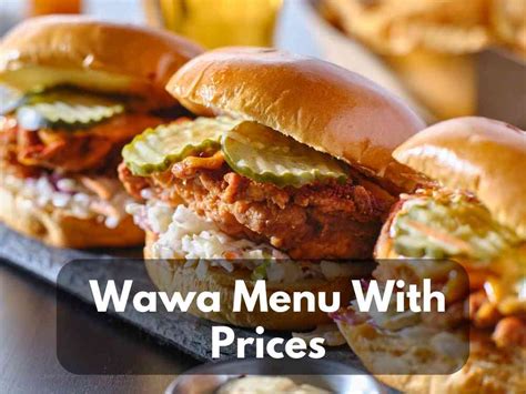 Wawa Menu With Prices (Updated: 2023) - Hot Breakfast, Lunch & Dinner ...