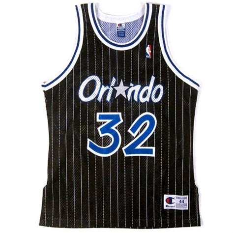 Vintage Shaquille O'Neal Authentic Orlando Magic Champion Jersey 90s ...