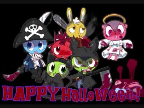 Happy Tree Friends Halloween Song Party - YouTube