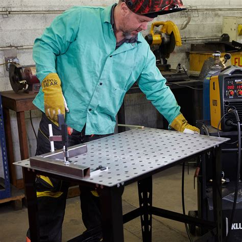 Klutch Steel Welding Table with Tool Kit 36in.L x 24in.W x 33 1/4in.H in 2021 | Cool welding ...