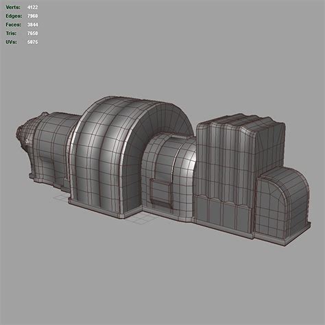 Old Generator 3d Model