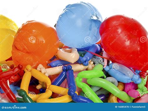 Old Wrinkled Balloons After The Party Stock Photo - Image: 16085478