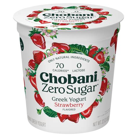 Save on Chobani Zero Sugar Greek Yogurt Strawberry Order Online ...