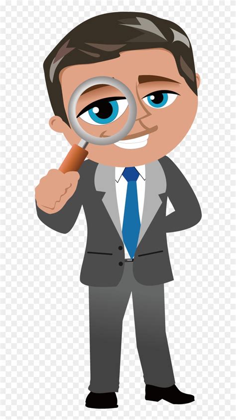 Cartoon Businessperson Clip Art - Clip Art Manager - Free Transparent ...