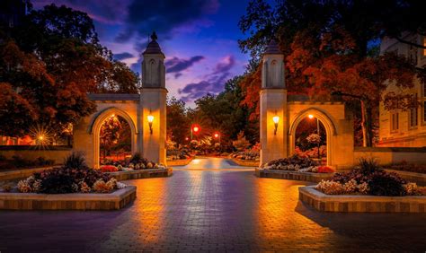 Sample Gates, Indiana University Bloomington, IN, USA