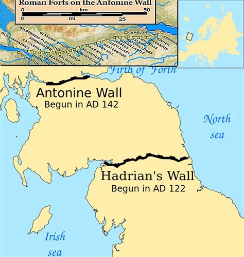 Antonine Wall: Impressive Roman Frontier Built By Empire's Three Legions In Scotland - Ancient Pages