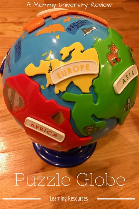 Learn About the World with the Puzzle Globe from Learning Resources ...