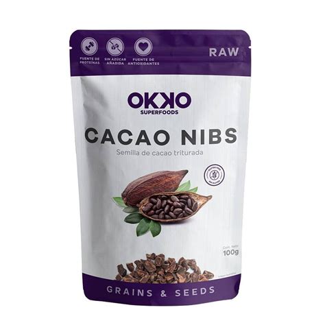 Cacao nibs Okko semilla 100 g | Walmart