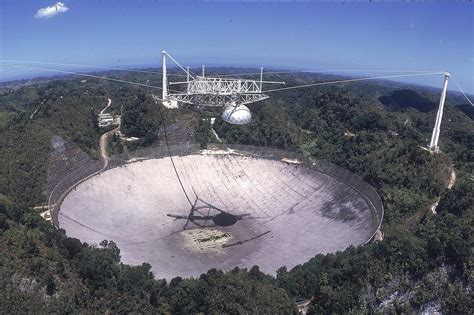 eath of the SETI telescope: World famous Arecibo Observatory that led ...