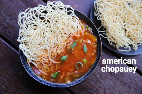 american chop suey recipe | veg american chopsuey | veg chopsuey recipe