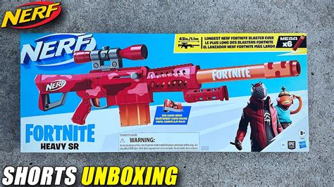 Unboxing The Nerf Fortnite Heavy Sniper Rifle - YouTube