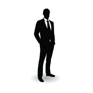 "Silhouette Of A Man Suit Images – Browse 2,567 Stock Photos, Vectors, and Video | Adobe Stock