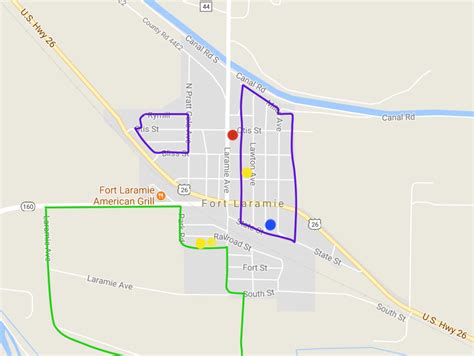 Fort Laramie Map by ShySong on DeviantArt