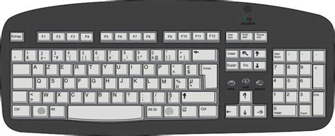 Keyboard Clipart ~ easy drawing