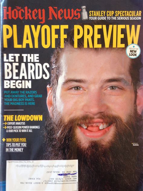 Brent Burns’ beard takes over the Stanley Cup playoffs. Are Sharks the ...