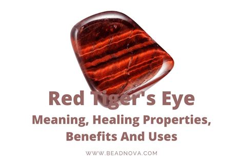 Red Tiger’s Eye: Meaning, Healing Properties, Benefits, and Uses - Beadnova