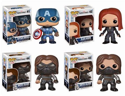 The Blot Says...: Captain America: The Winter Soldier Pop! Marvel Vinyl Figures by Funko