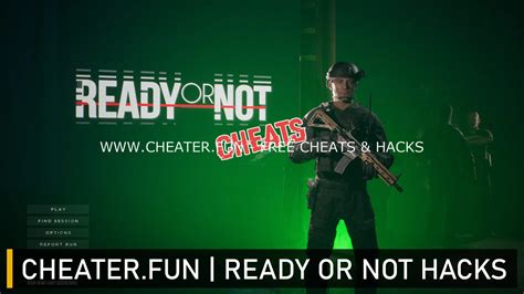 Ready Or Not - Free Internal Game Cheat 2024