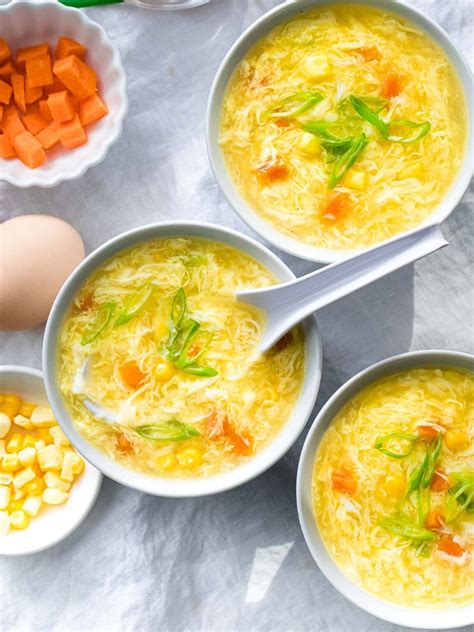 Egg Drop Soup - Easy and Authentic! - Drive Me Hungry