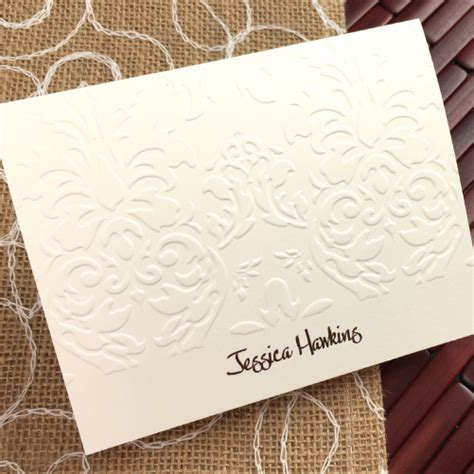 Embossed Graphics | Personalized Stationery