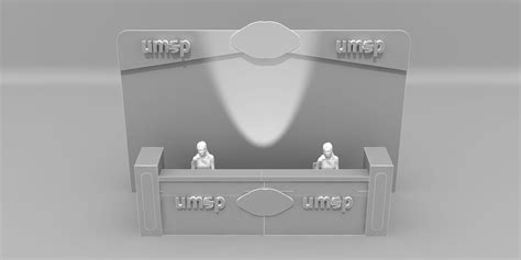 Hotel Registration Desk 002 3D Model $9 - .max .obj .fbx .3ds - Free3D