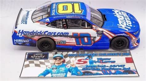 NASCAR Kyle Larson 2023 Darlington Win Custom Raced Version #10 Xfinty ...