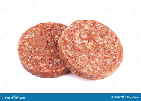 Frozen Hamburger Patties Stock Image - Image: 12466721