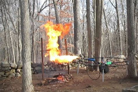 Drone With Flamethrower Roasts Holiday Turkey Like A Boss