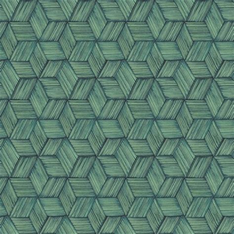 Intertwined Dark Green Geometric Wallpaper | PS41404 | Modern Geometric ...