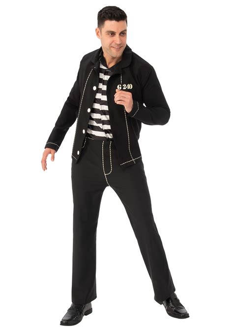 Adult Elvis Presley Jail House Rock Costume