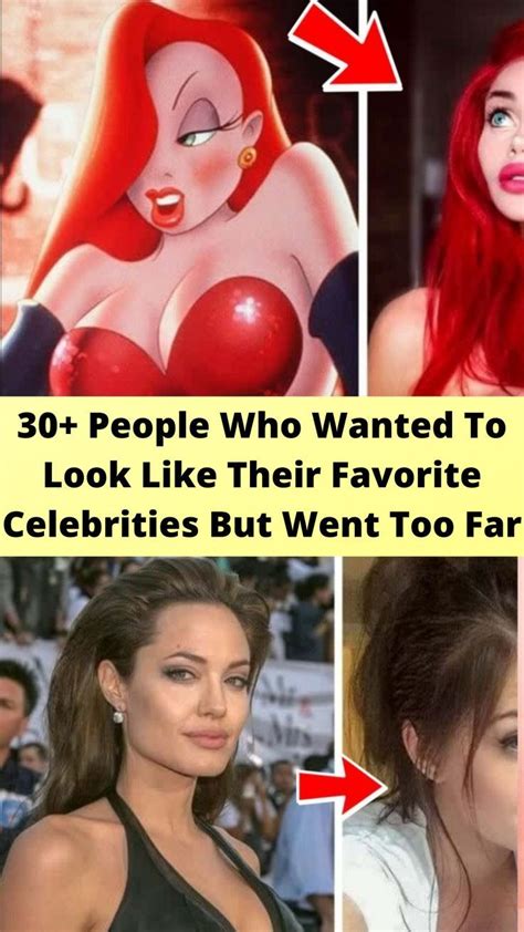 30+ #People Who Wanted To #Look Like Their Favorite #Celebrities But Went Too Far Famous ...