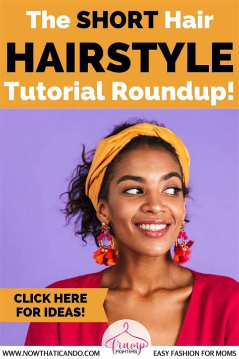 Easy Hairstyles for Short Hair: Quick Styles You Can Do at Home - Easy ...