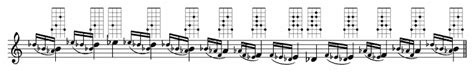 B-flat Minor Pentatonic scale (Shakuhachi)