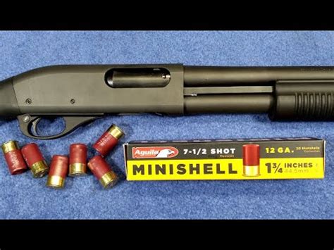 12 Gauge Mini Shells & Remington 870 Shotgun - Will They Cycle? Failure! DO NOT USE FOR HOME ...