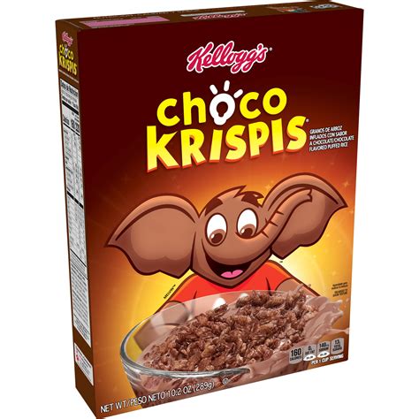 Kellogg's Choco Krispis Breakfast Cereal, Original, Low Fat, 10.2oz - Walmart.com - Walmart.com