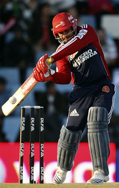 Virender Sehwag in an aggressive mood | ESPNcricinfo.com