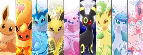 HD wallpaper: Pokemon character collage, Pokémon, Eevee (Pokémon ...